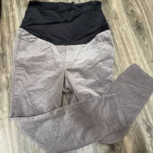NEW LOFT | Maternity Grey Skinny Corduroy Pants *NWT* Size: 18